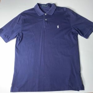 Polo by Ralph Lauren Medium Navy Blue Polo